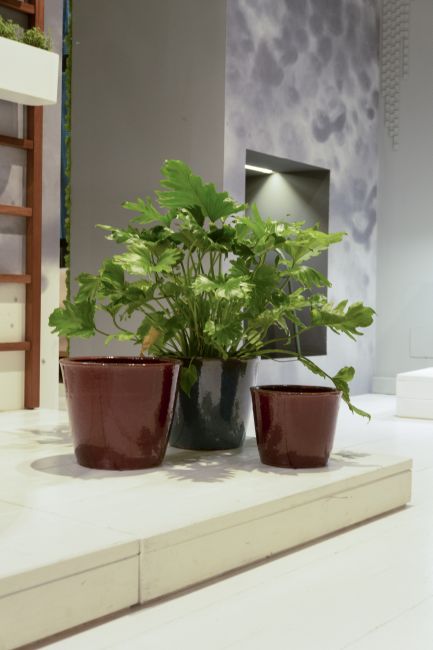 Esschert Design Vaso In Cemento Con Piastrelle Portoghesi | Fioriera Stile Azulejo Per Interni/Esterni - 6